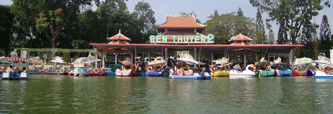 Dam Sen Park in Ho Chi Minh City