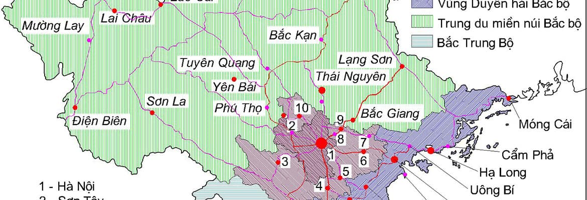 Vietnam Map - The Need for Any Tourists
