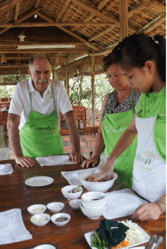Hue Cooking Class Tour at Thuy Bieu Village